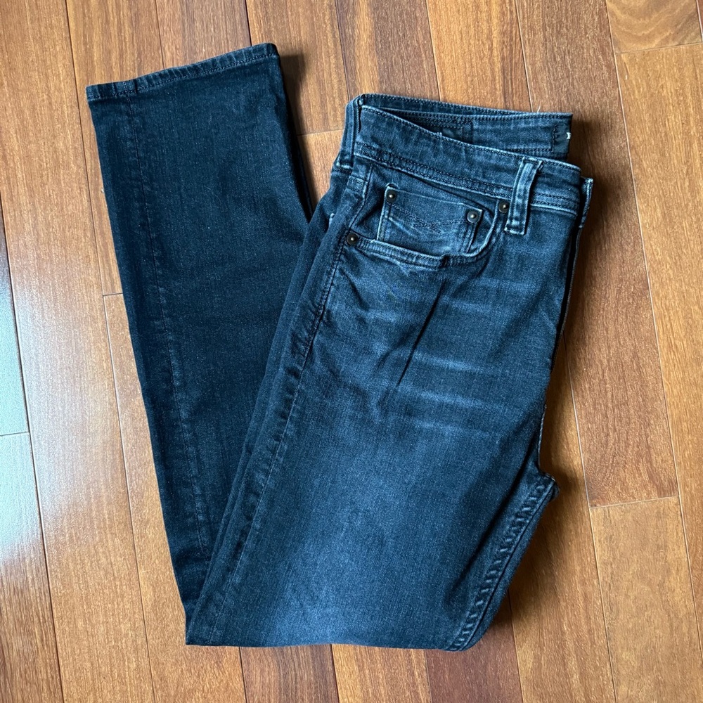 REVTOWN Men's Black Jeans